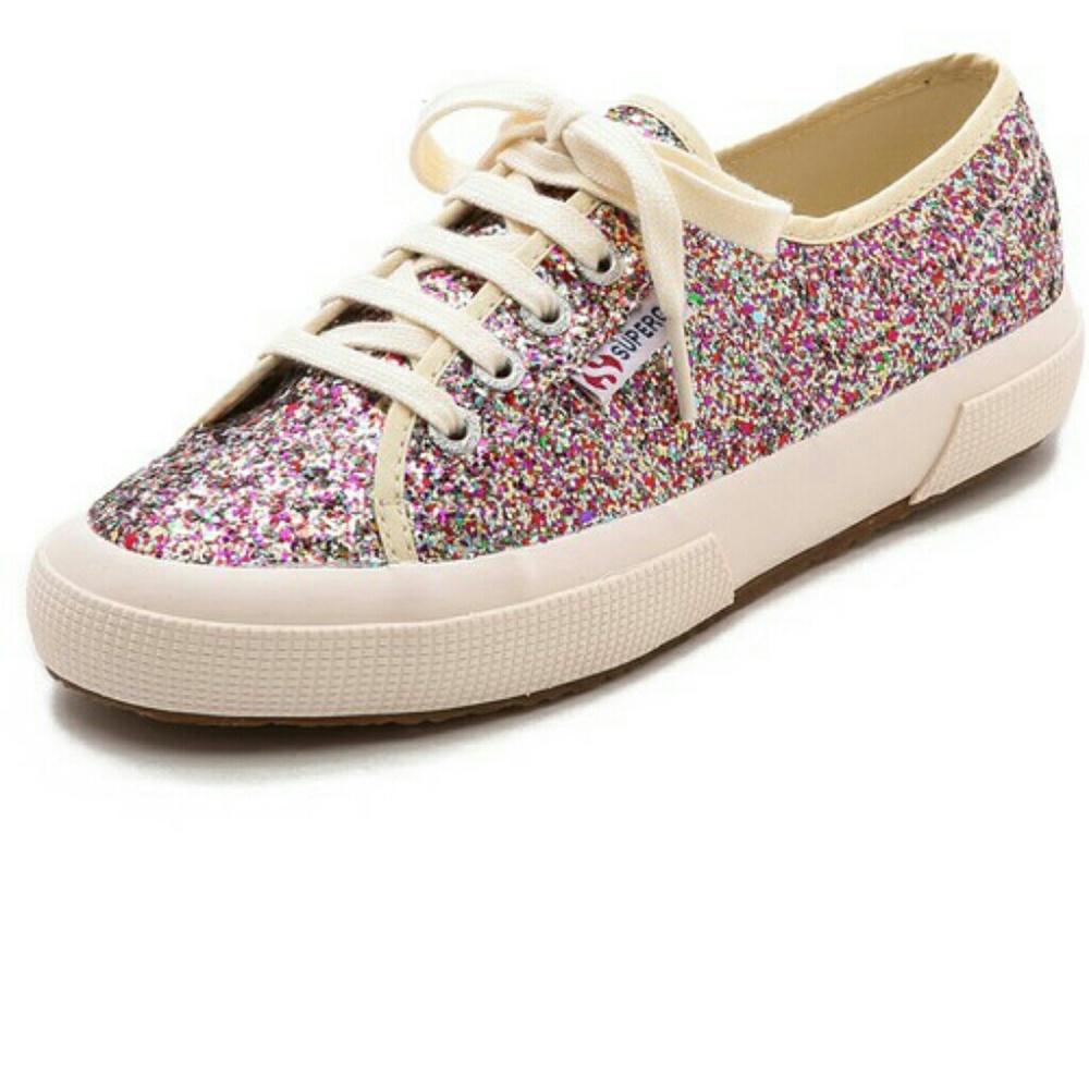 Superga Glitter Sneaks